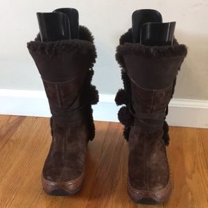 North Face Suede Boots